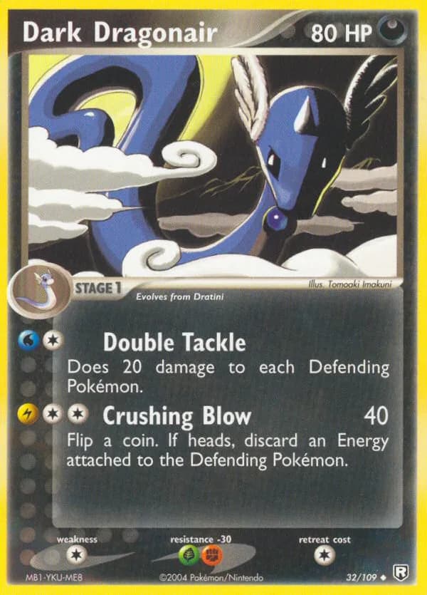 Dark Dragonair card front, EX Team Rocket Returns 32/109