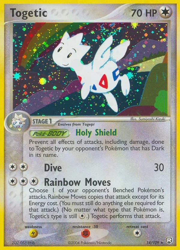 Togetic card front, EX Team Rocket Returns 14/109