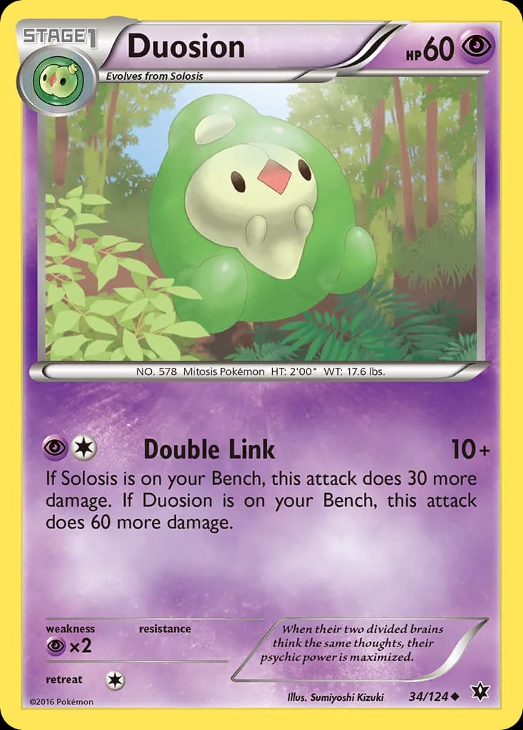 Fates Collide Duosion card front, 34/124