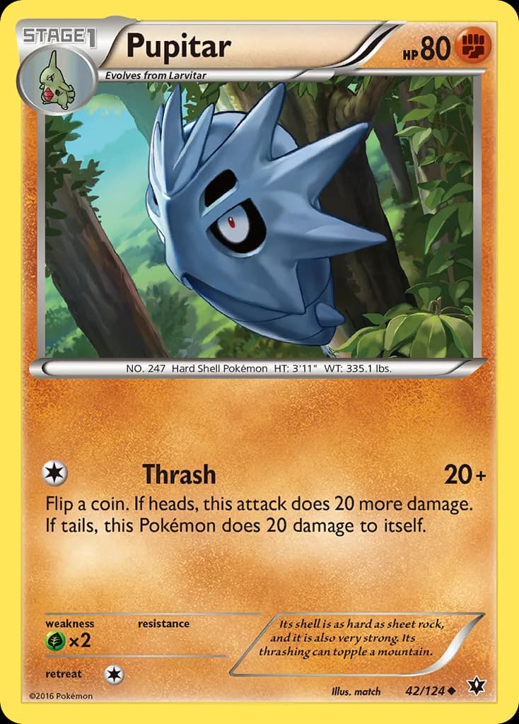 Fates Collide Pupitar card front, 42/124