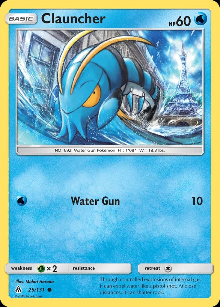 Forbidden Light Clauncher card front, 25/131