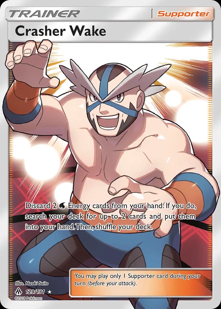 Forbidden Light Crasher Wake card front, 129/131