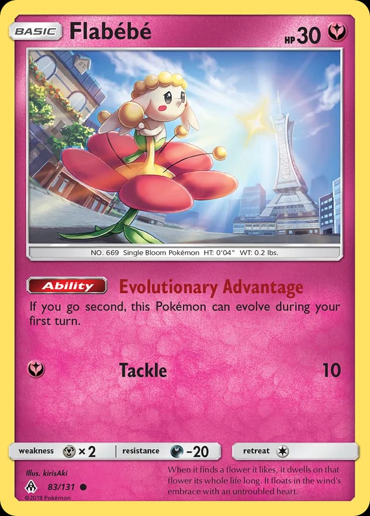 Forbidden Light Flabébé card front, 83/131