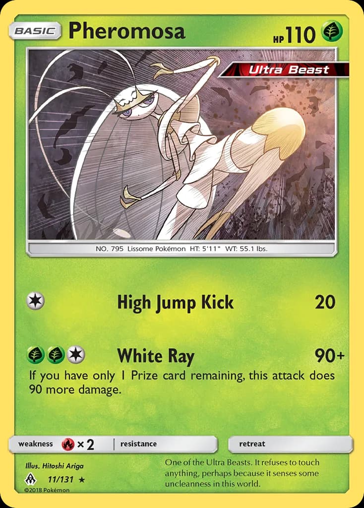 Forbidden Light Pheromosa card front, 11/131