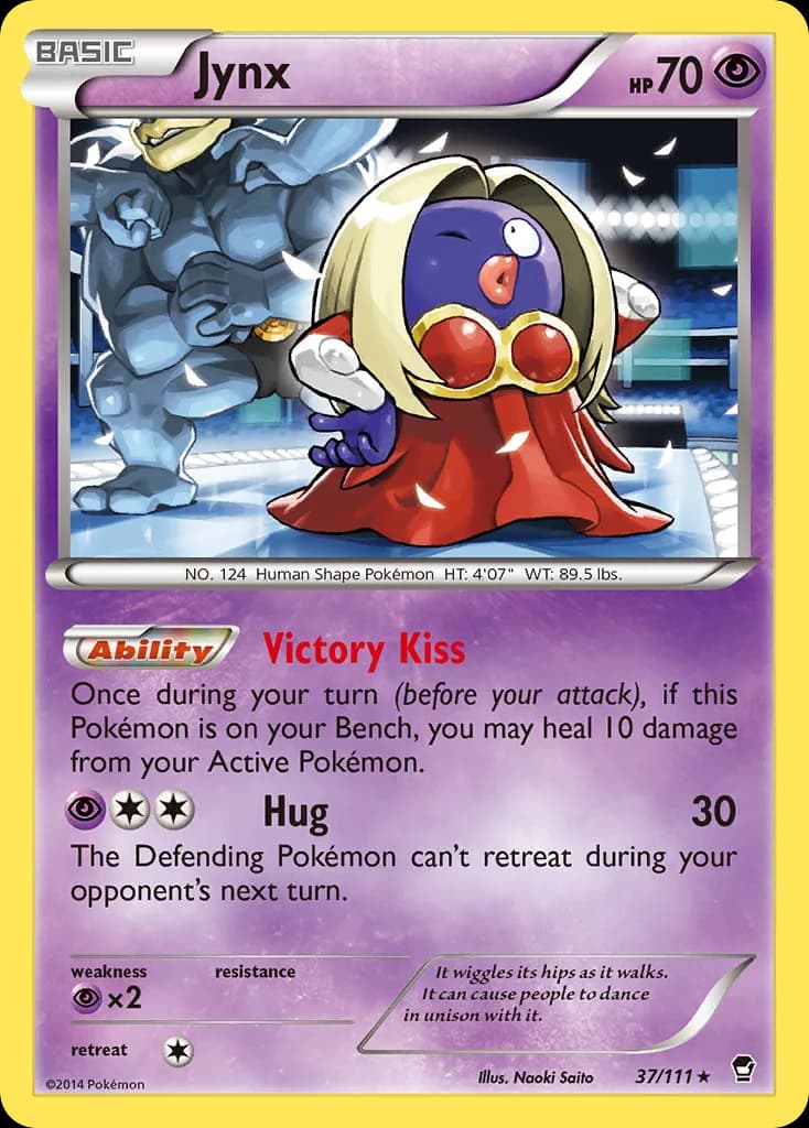 Furious Fists Jynx card front, 37/111