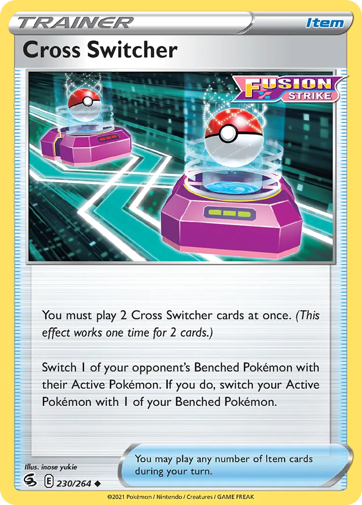 Fusion Strike Cross Switcher card front, 230/264