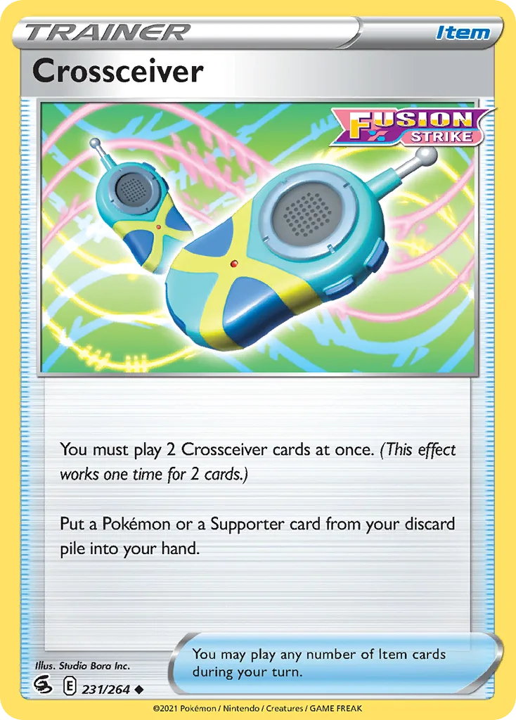 Fusion Strike Crossceiver card front, 231/264