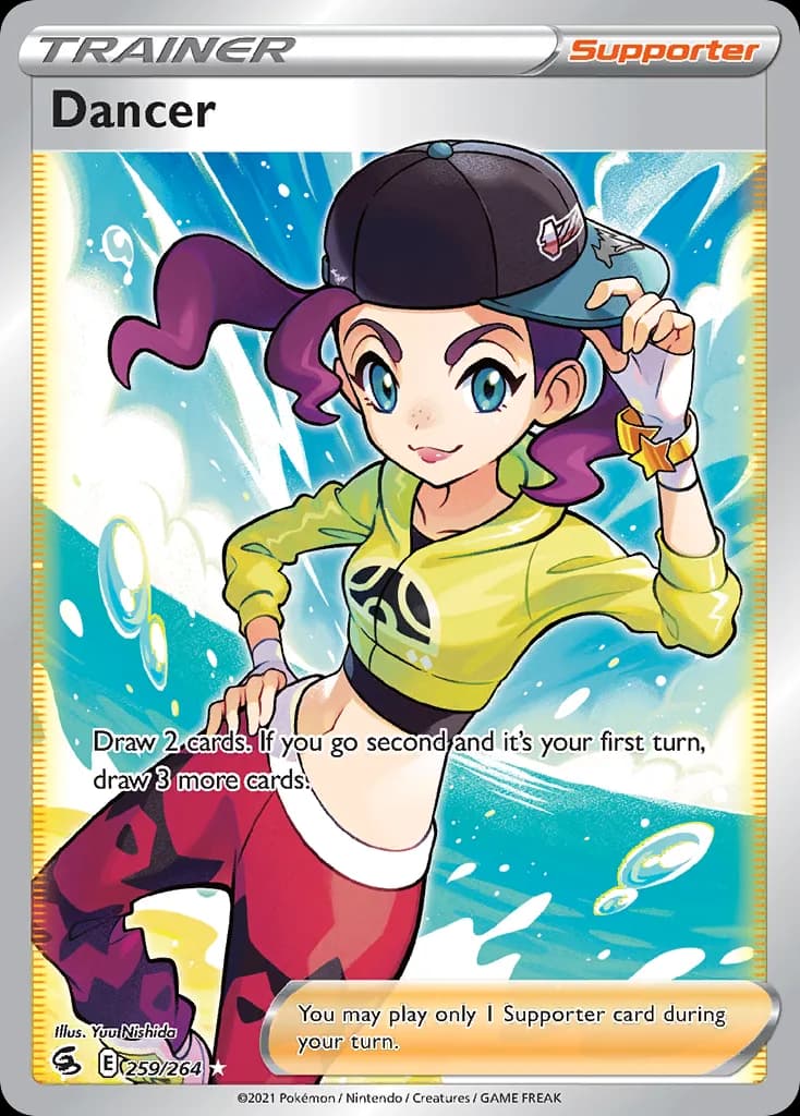 Fusion Strike Dancer card front, 259/264