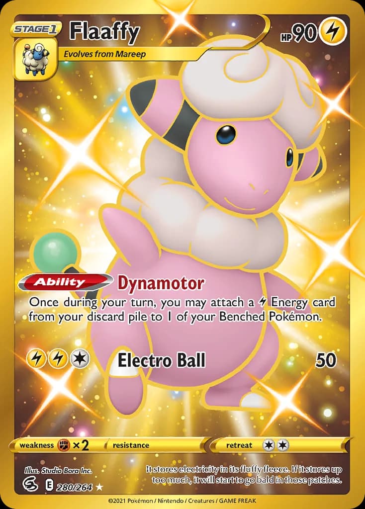 Fusion Strike Flaaffy card front, 280/264