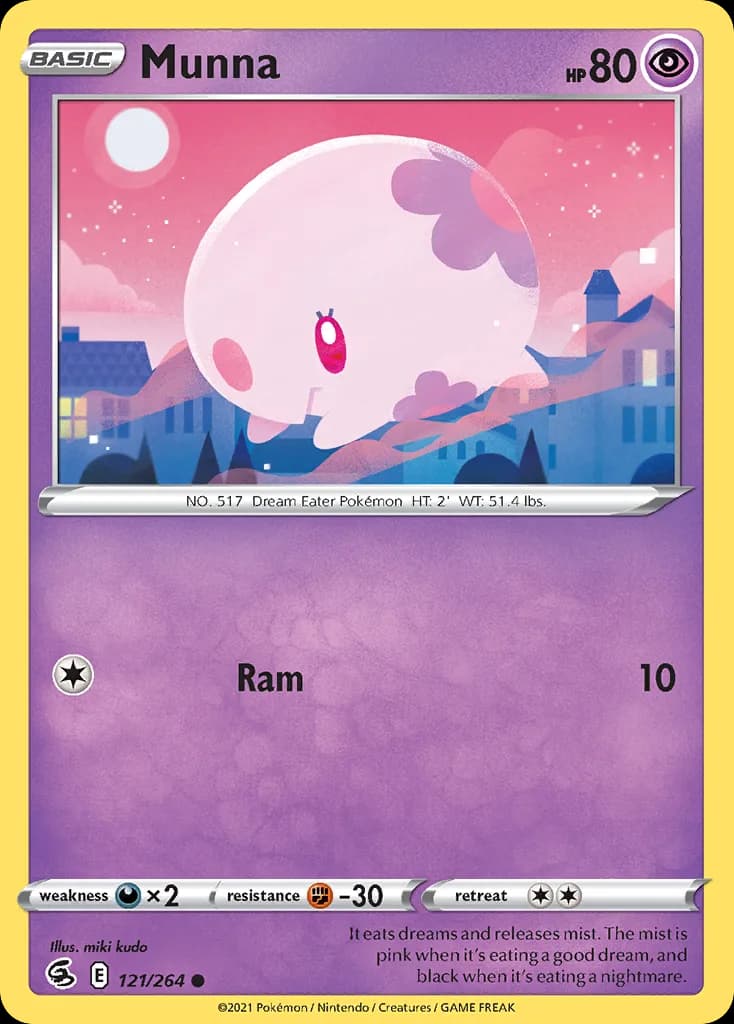 Fusion Strike Munna card front, 121/264