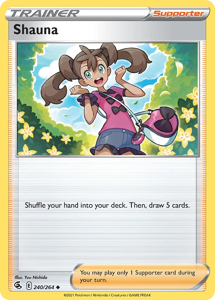 Fusion Strike Shauna card front, 240/264