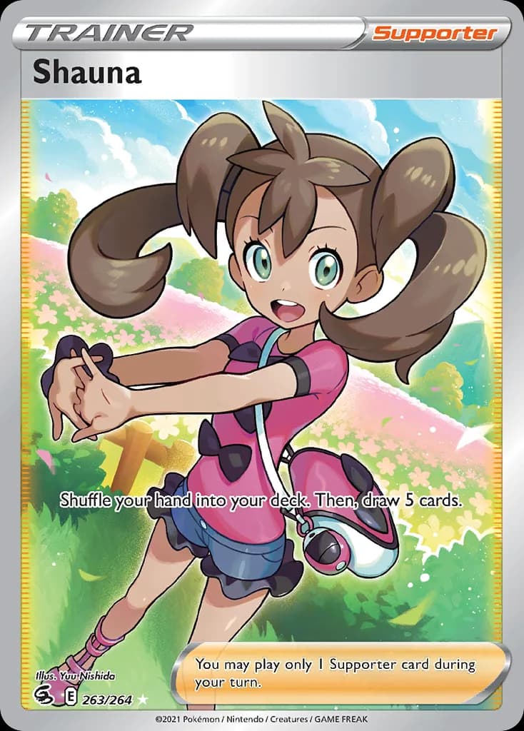 Fusion Strike Shauna card front, 263/264
