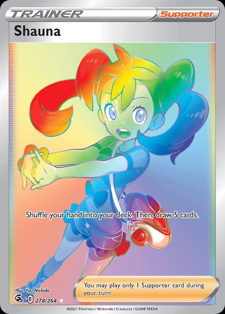 Fusion Strike Shauna card front, 278/264