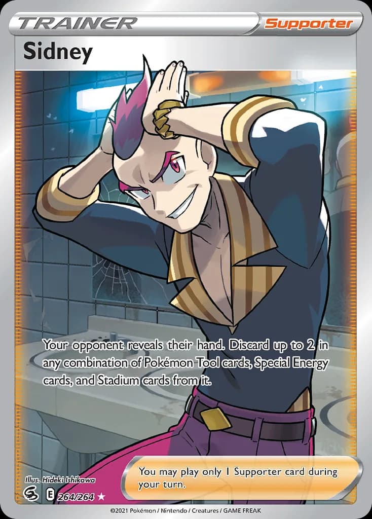 Fusion Strike Sidney card front, 264/264