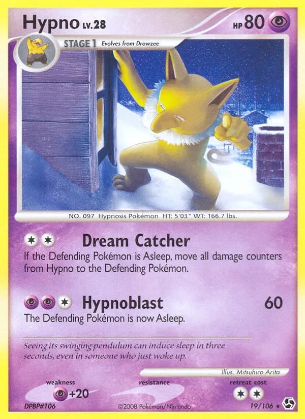 Great Encounters Hypno card front, 19/106