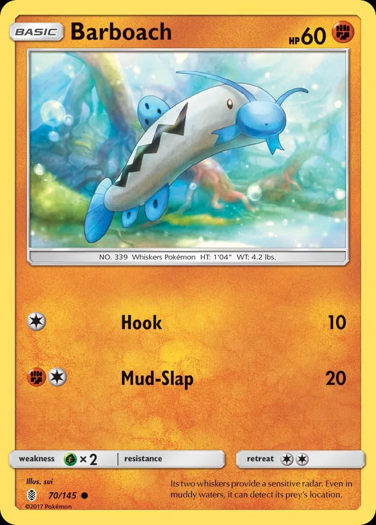 Guardians Rising Barboach card front, 70/145
