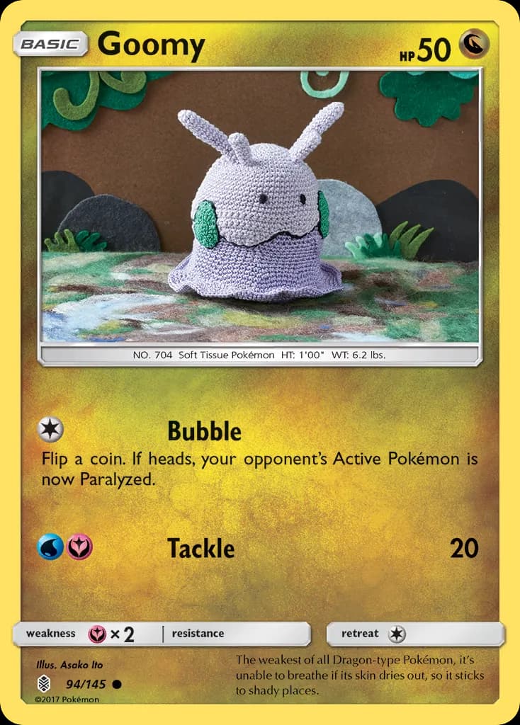 Guardians Rising Goomy card front, 94/145