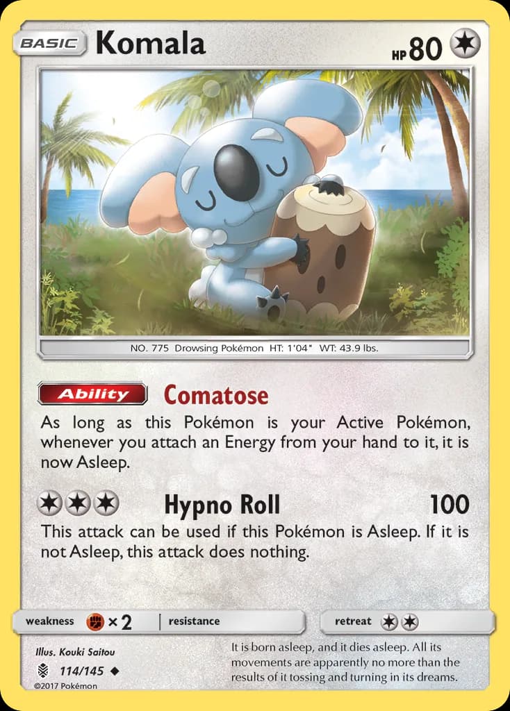 Guardians Rising Komala card front, 114/145