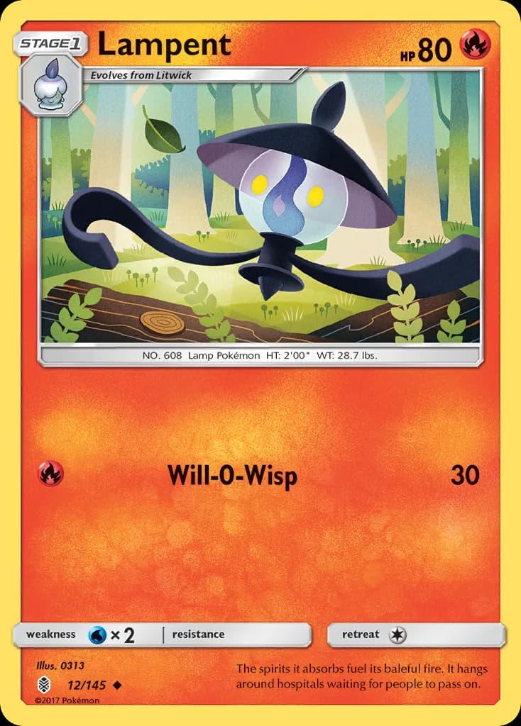 Guardians Rising Lampent card front, 12/145