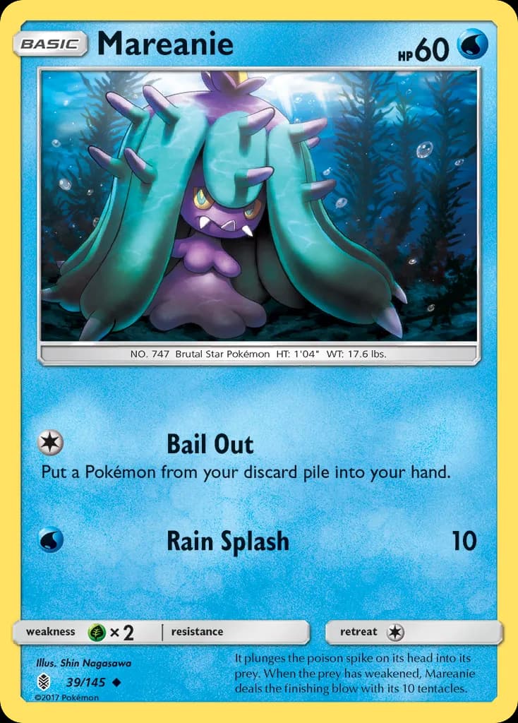 Guardians Rising Mareanie card front, 39/145