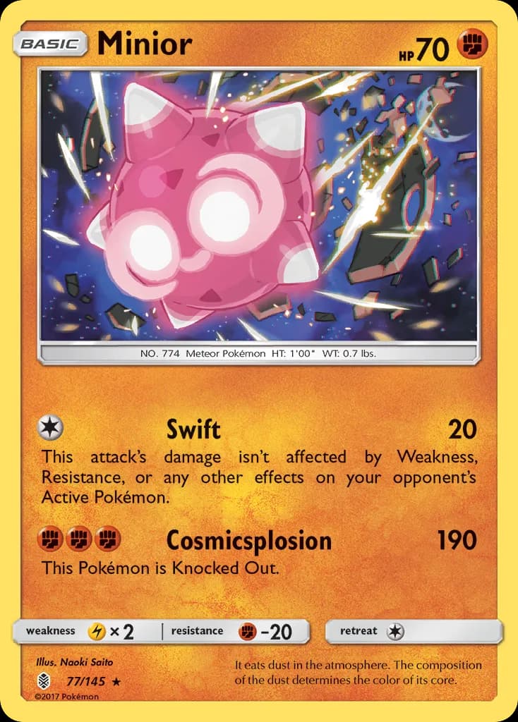 Guardians Rising Minior card front, 77/145