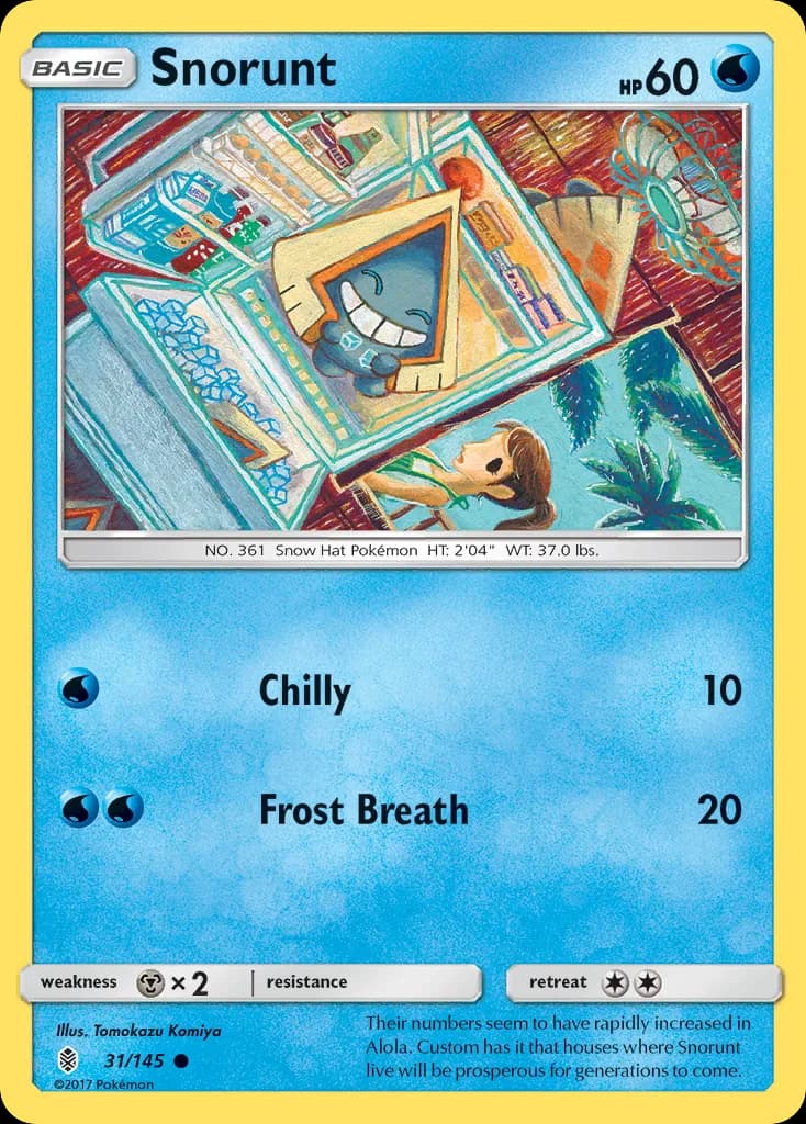 Guardians Rising Snorunt card front, 31/145