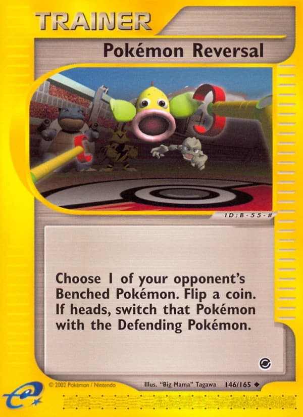 Pokémon Reversal, Expedition Base Set 146/165, English standard printing card front