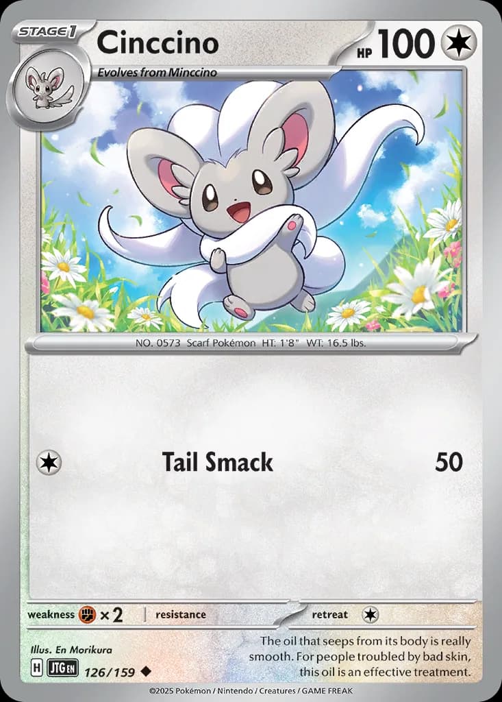 Journey Together Cinccino card front, 126/159