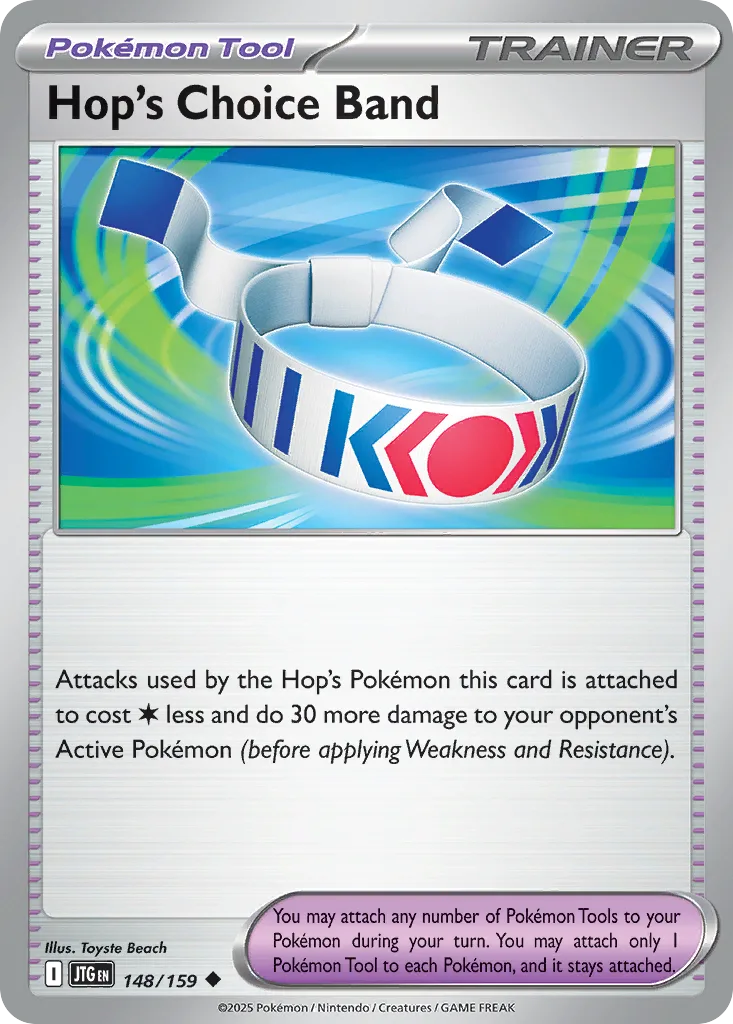 Journey Together Hop's Choice Band card front, 148/159