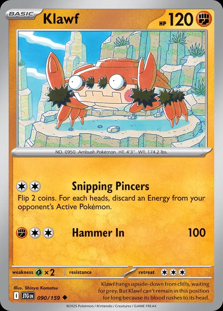 Journey Together Klawf card front, 90/159