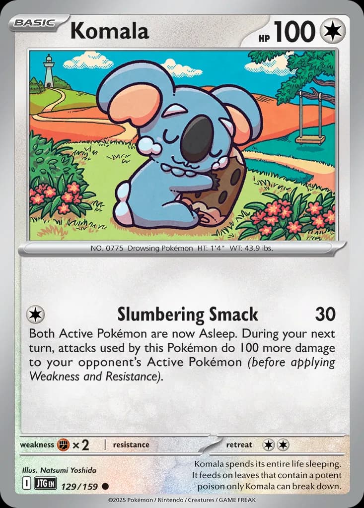 Journey Together Komala card front, 129/159