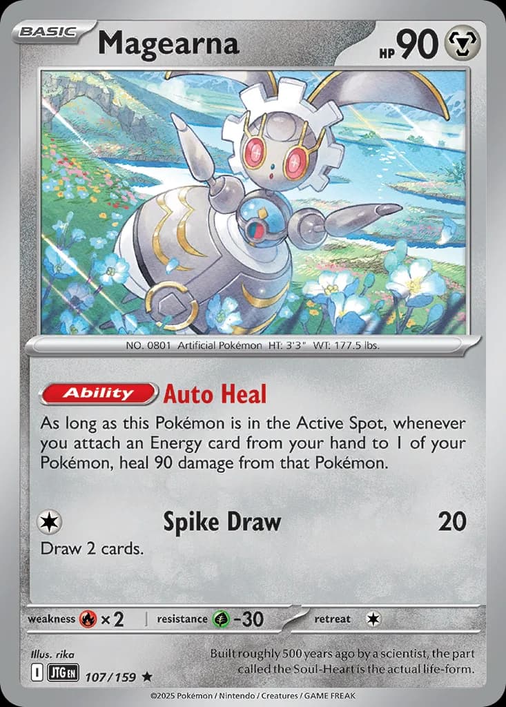 Journey Together Magearna card front, 107/159