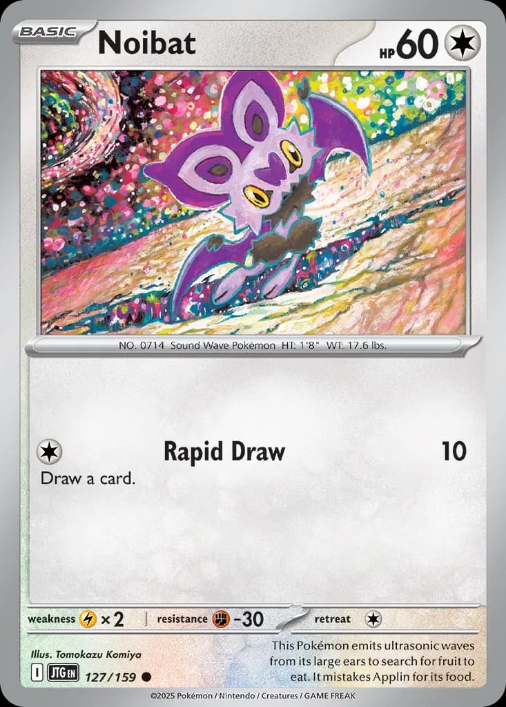 Journey Together Noibat card front, 127/159