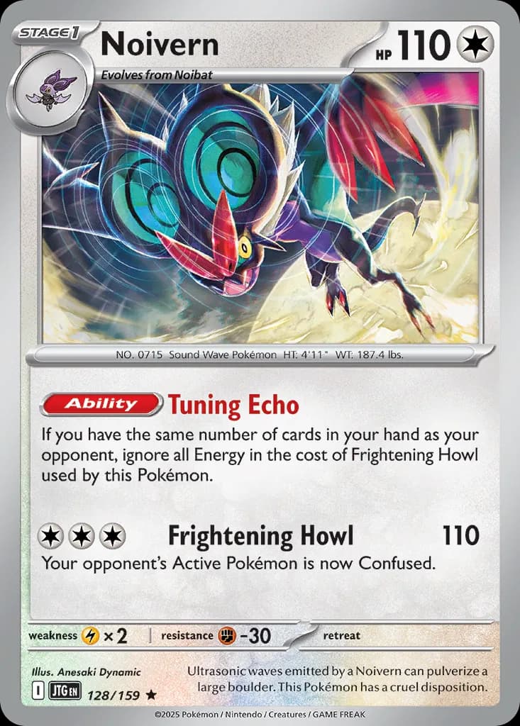 Journey Together Noivern card front, 128/159