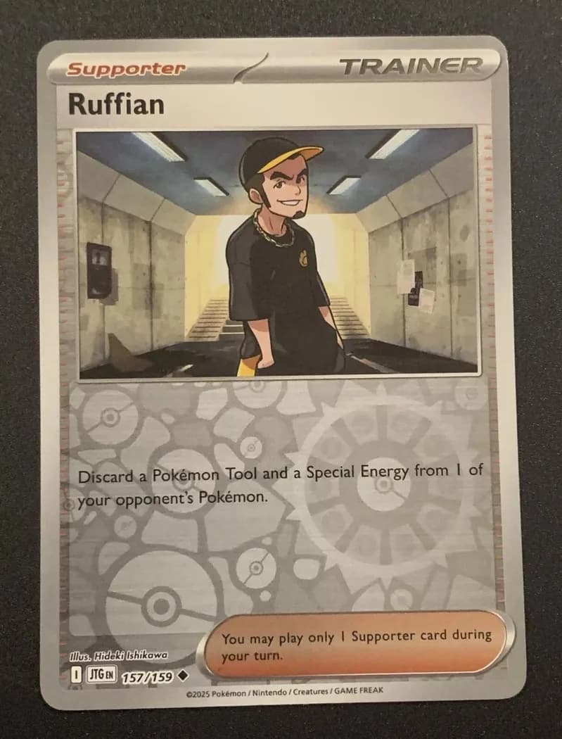 Ruffian reverse holo card front, Journey Together 157/159