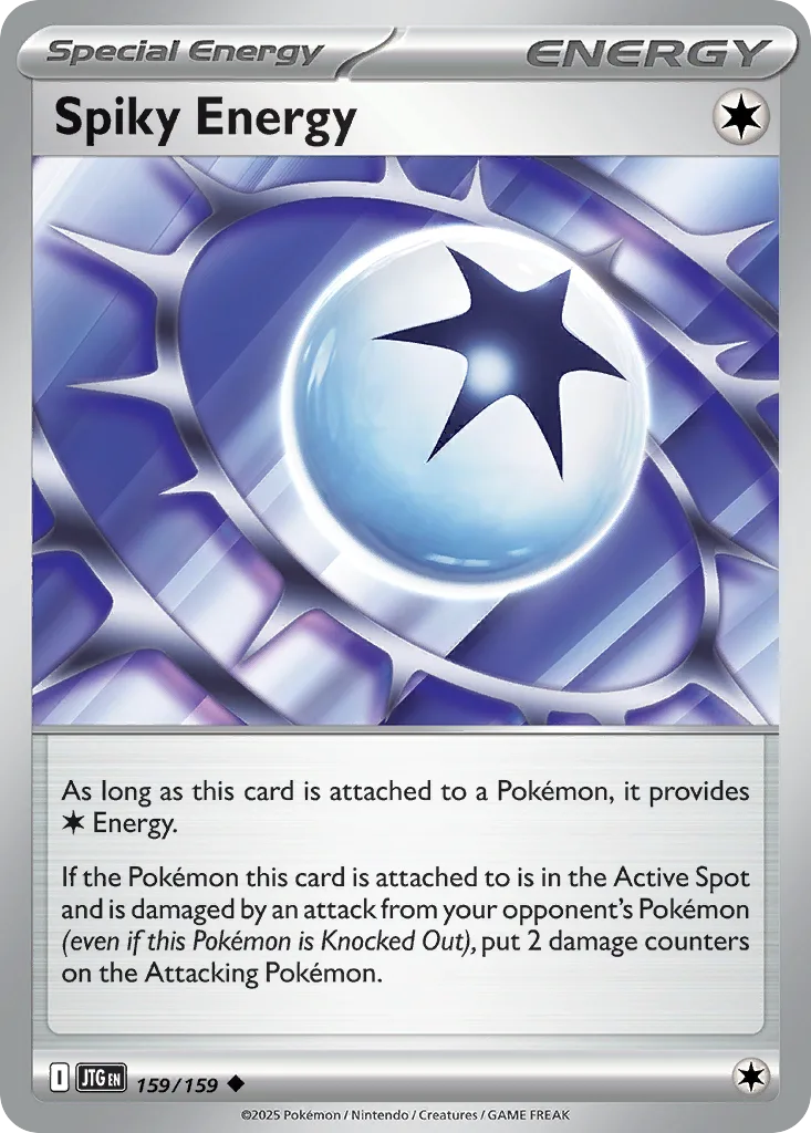 Journey Together Spiky Energy card front, 159/159