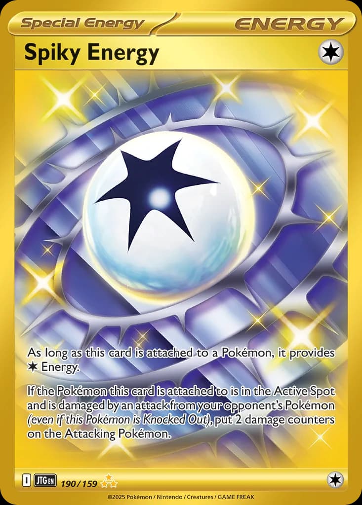 Journey Together Spiky Energy card front, 190/159