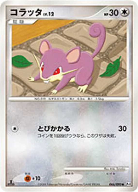 Advent of Arceus 66 card front (Rattata)