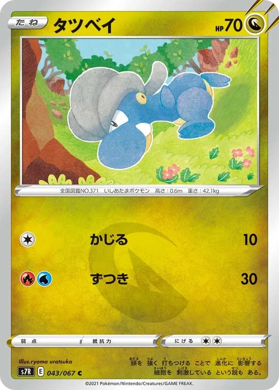 Blue Sky Stream 43 card front (Bagon)