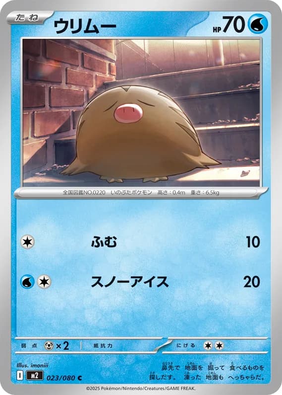 Inferno X 23 card front (Swinub)