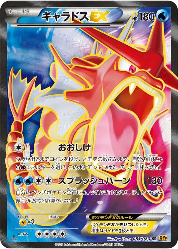 Rage of the Broken Heavens 81 card front (Gyarados)