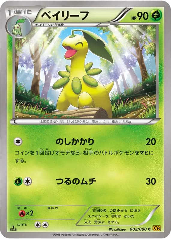 Rage of the Broken Heavens 2 card front (Bayleef)