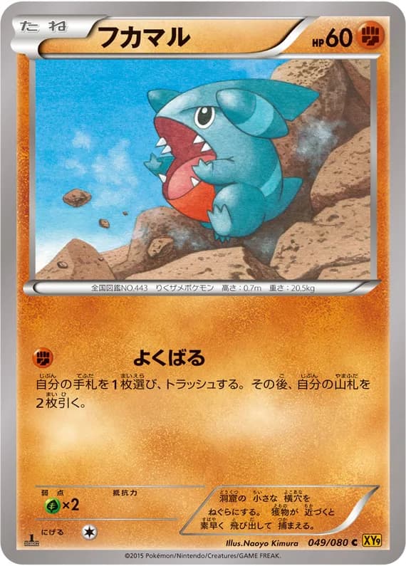 Rage of the Broken Heavens 49 card front (Gible)