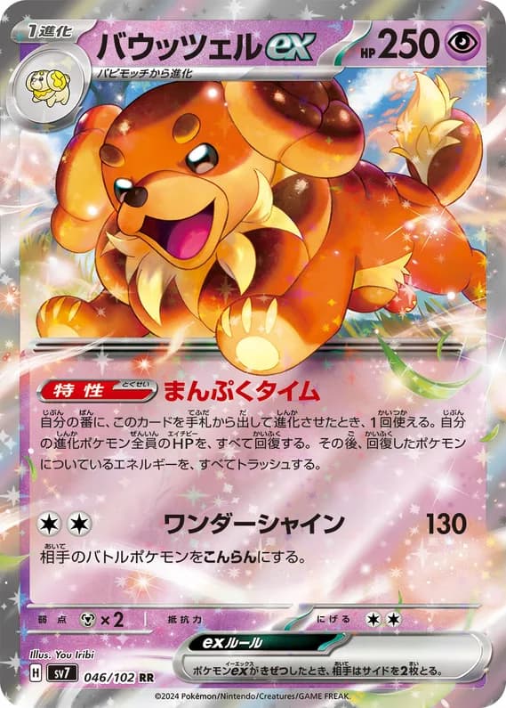 Stellar Miracle 46 card front (Dachsbun)
