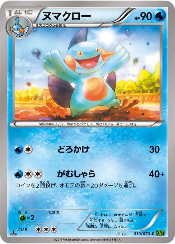 Tidal Storm 13 card front (Marshtomp)