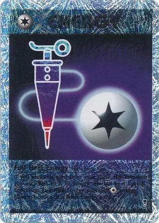 Full Heal Energy reverse holo card front, Legendary Collection 100/110