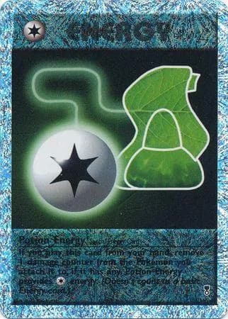 Potion Energy reverse holo card front, Legendary Collection 101/110