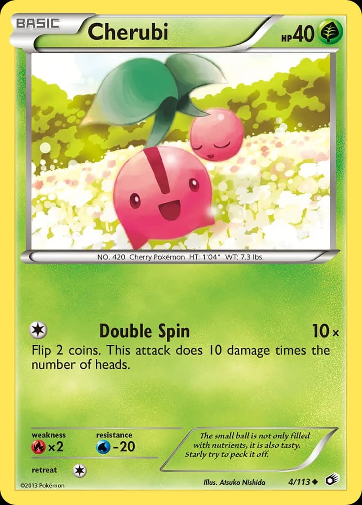 Legendary Treasures Cherubi card front, 4/113