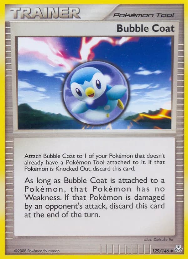 Legends Awakened Bubble Coat card front, 129/146
