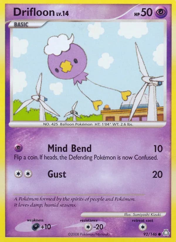 Legends Awakened Drifloon card front, 92/146